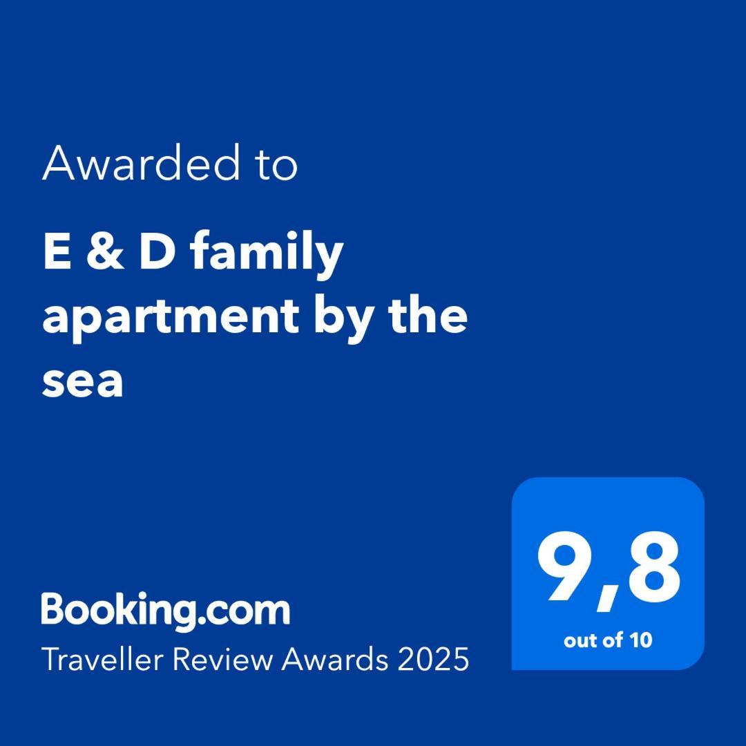 E & D Family Apartment By The Sea Kalyves Polygyrou Esterno foto
